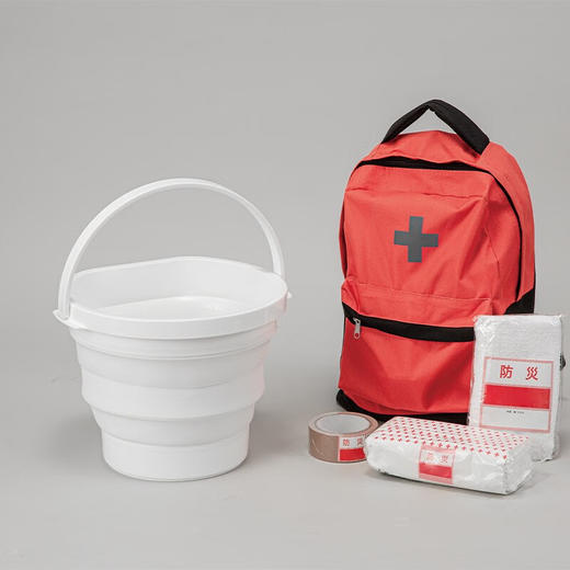 折叠水桶10L 白色 DY04 商品图0