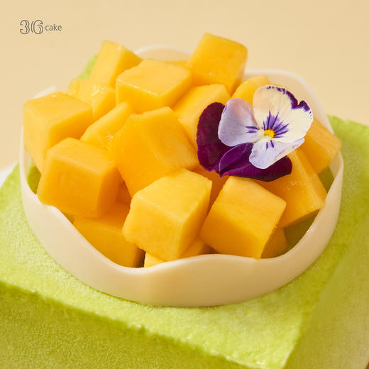 绿野开心果，意式手工冰淇淋蛋糕，可选4英寸-59分钟送达 商品图2