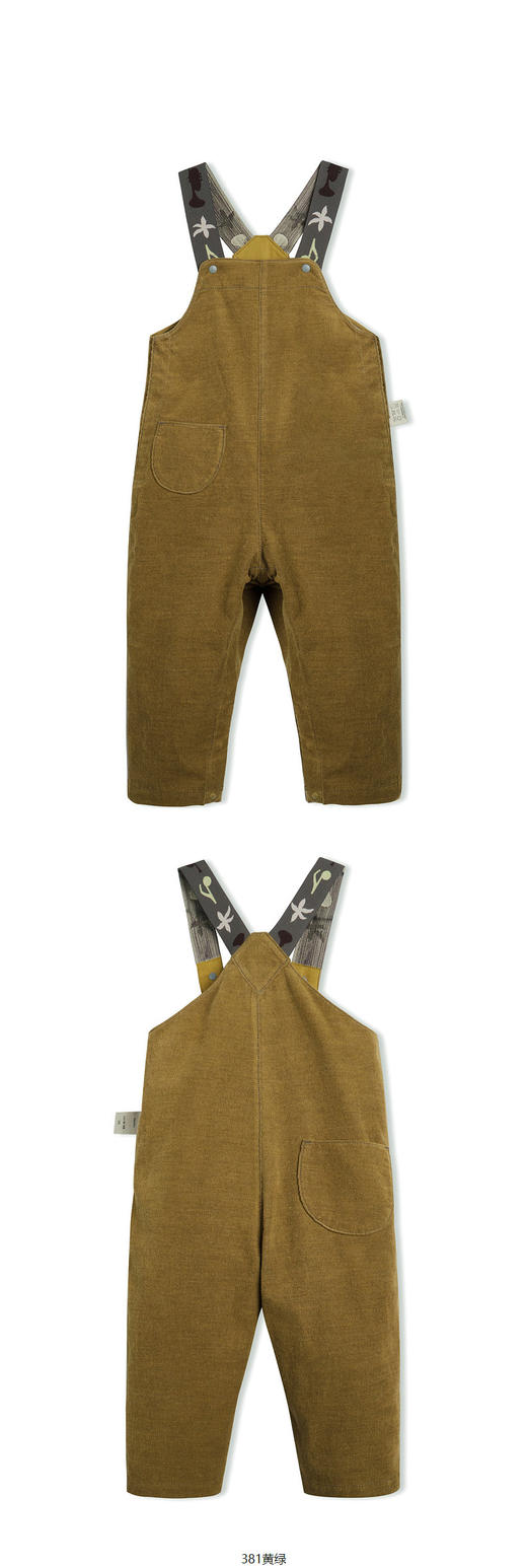 jnby  23年秋款 复古背带长裤   YN8E11410 商品图6