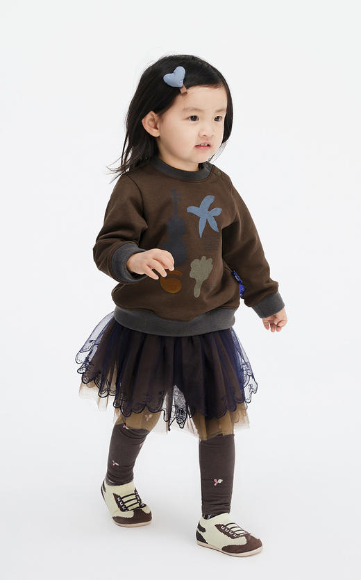 jnby  23年秋款 圆领毛圈布卫衣  YN8411080 商品图3