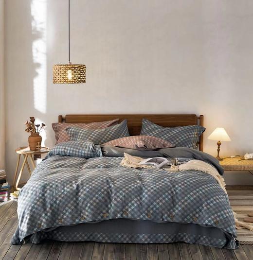 纯棉四件套老粗布纽扣 商品图0