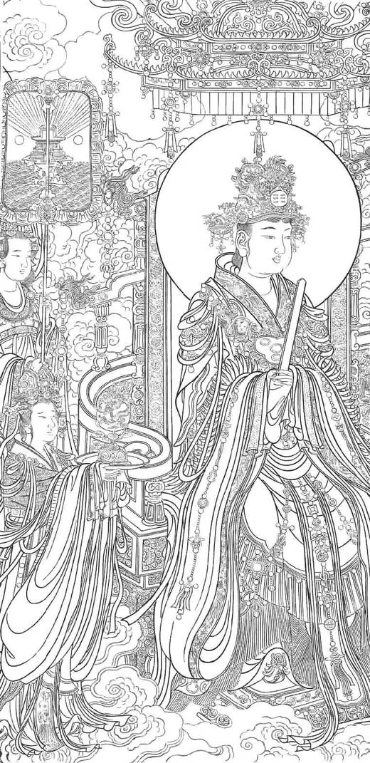 《永乐宫壁画线描精品集》 商品图2