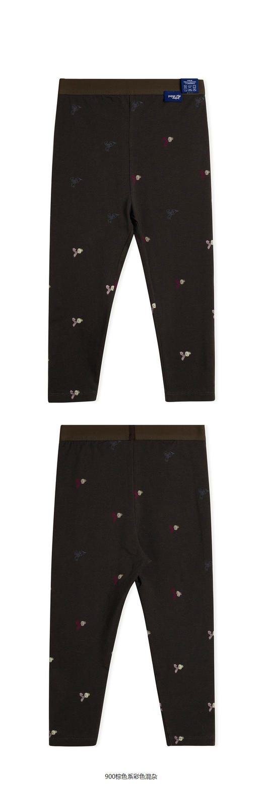 jnby  23年秋款  印花长款打底裤  YN8E11100 商品图9