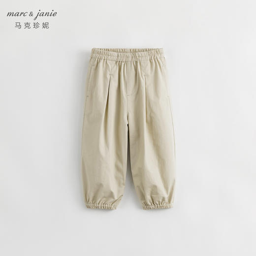 马克珍妮秋装新款 男女童纯棉束脚休闲裤 儿童运动裤231715 商品图0