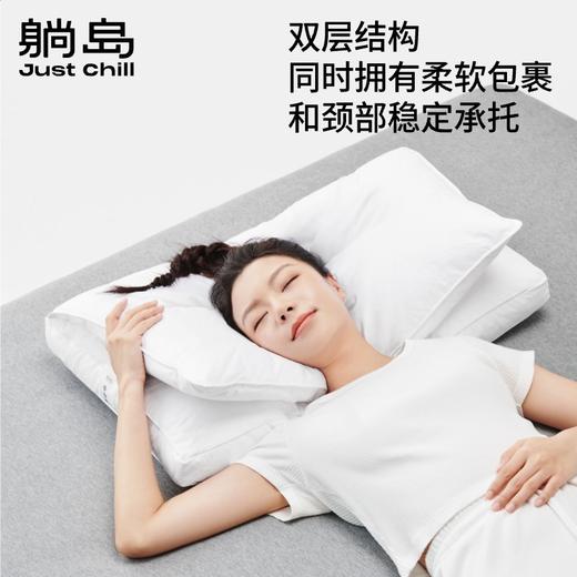 躺岛高效分区羽绒枕 商品图1