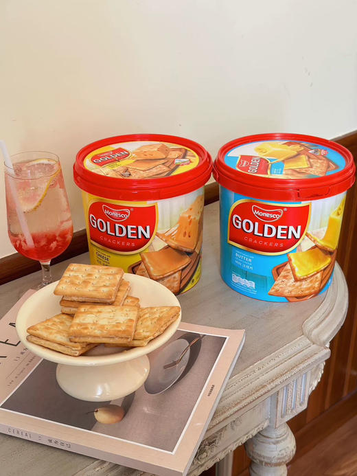 茉乃可涂层苏打饼干干酪味360g 商品图2