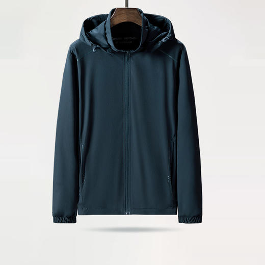 【新款DTH】大依优型可拆卸帽夹克外套男宽松加肥加大码休闲上衣胖子连帽 商品图0