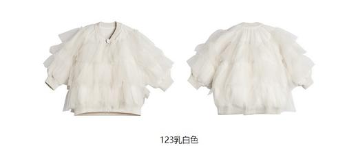 jnby  23年秋款  拼接网纱长袖夹克 YN8610900 商品图8