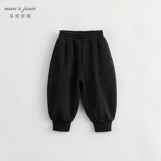 马克珍妮秋装新款 男童超舒棉户外风抽绳束脚运动裤231668 商品图3