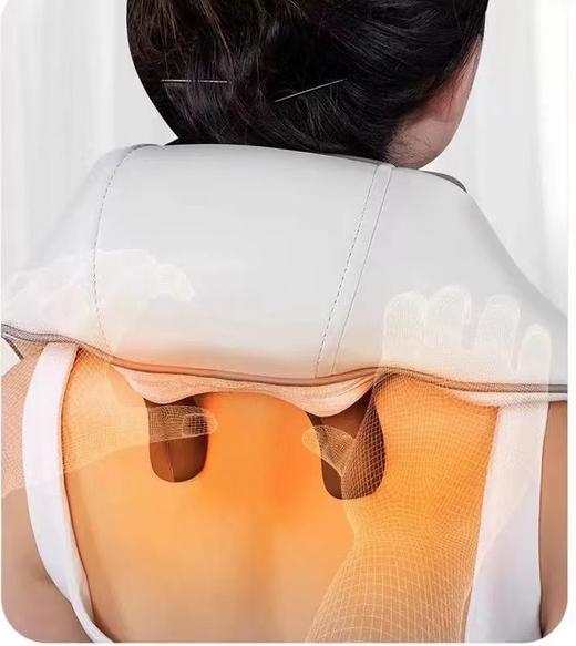 【肩颈按摩器】仿佛按摩师在用手按摩，6颗按摩头分布颈部重要部位，覆盖颈椎穴位和斜方肌，释放颈椎压力 商品图1
