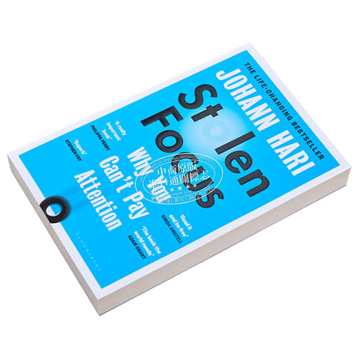 【中商原版】约翰 哈里 偷来的注意力 为什么你不能集中注意力 Stolen Focus Why You Cant Pay Attention 英文原版 Johann Hari 商品图2