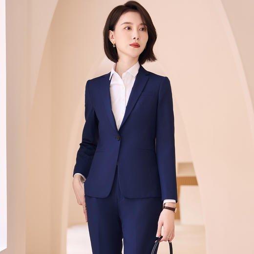 罗蒙春秋款小西装外套女士商务通勤休闲百搭职业装单西服上衣外套女 商品图6