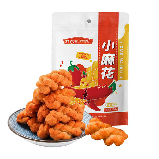 陕西打谷塬麻辣小麻花100克*2袋装 商品图0