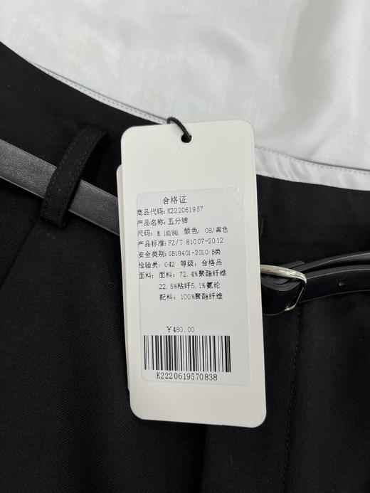 S5臣禾五分裤K222061957 商品图2