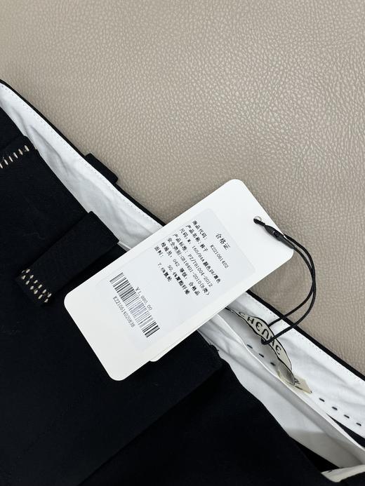 S1臣禾黑色西装长裤K221061402【奥莱】 商品图2