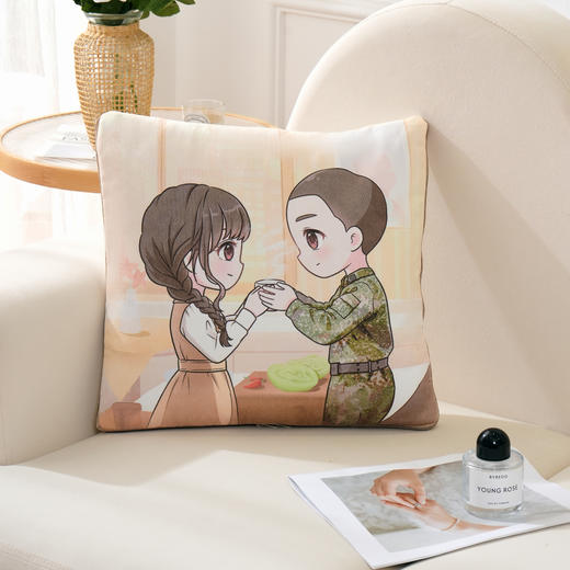 【小萌抱枕抱被只想系列】军恋陪伴系列抱枕、抱枕被送女友送家人 商品图9