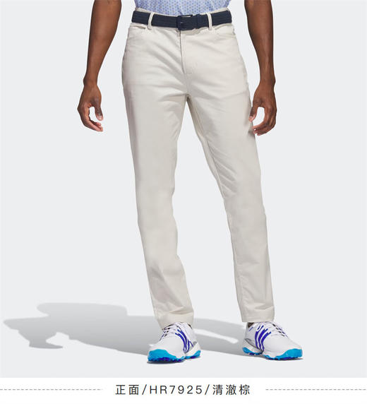 adidas阿迪达斯 男士高尔夫GO-TO 5 PKT PT舒适透气长裤 HR7925 商品图1
