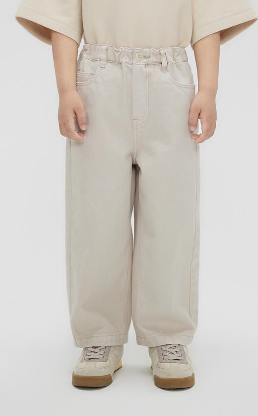 jnby  23年秋款 耐脏耐磨直筒牛仔长裤 1N8E11360 商品图4