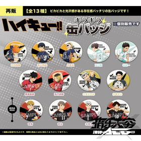 PROOF 排球少年 结晶展同柄闪闪吧唧 徽章 谷子