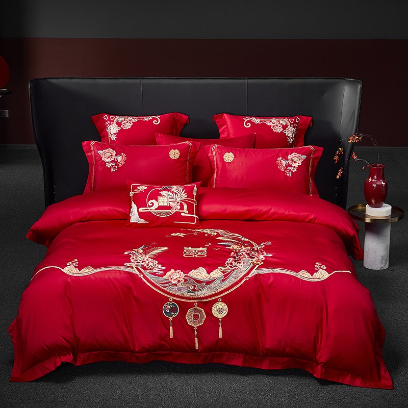 40S全棉婚庆套件