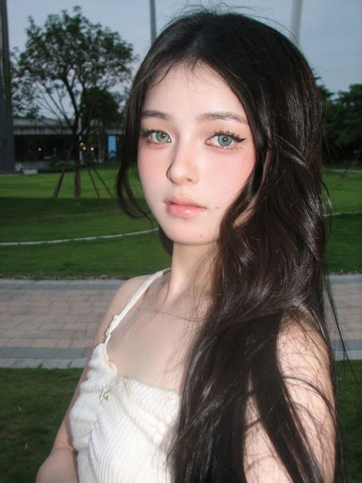 4youthcon 年抛美瞳 薄荷奶绿 直径14.2mm着色13.4mm 商品图11