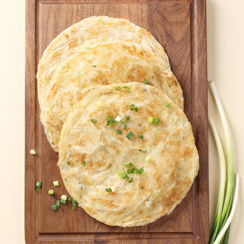 1号会员店（One's Member） 手抓饼葱香味 0添加起酥油 0反式脂肪酸 早餐鸡蛋伴侣 2kg(20片) 商品图5