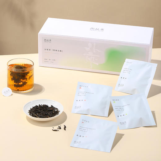 哲品 原叶袋泡冷萃茶合集36泡乌龙茶茶包绿茶红茶办公室冷泡茶叶 商品图4