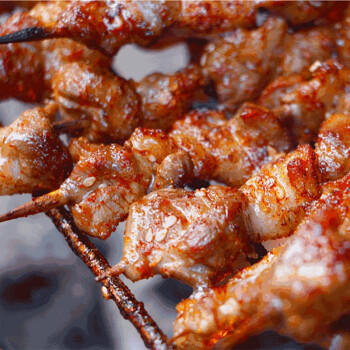 民维大牧汗羔羊后腿羊肉串218g原味 烧烤食材半成品 羊肉生鲜 商品图7