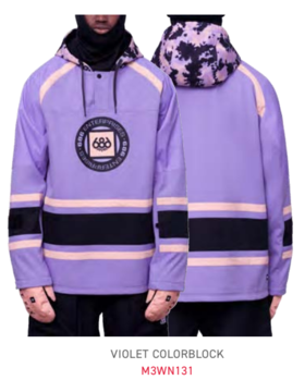 23/24 686雪服WATERPROOF SLAPSHOT HOODY