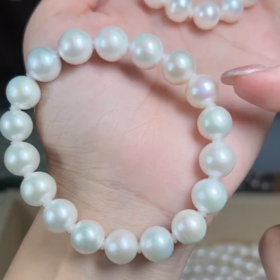 珍珠单圈-圆珠手串9+