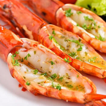 京东超市海外直采泰国活冻白虾/女王虾850g(超大号21/30规格)17-26只/盒 商品图2