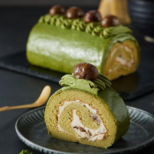 抹茶栗子蒙布朗瑞士卷 Matcha Chocolate Swiss Roll 商品图0