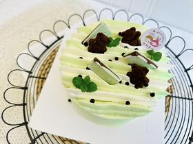 薄荷巧克力蛋糕