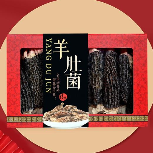 在菌屋 名贵礼品-云南羊肚菌250g 健康好礼 企业团购  中秋礼盒 商品图4