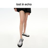 [捡漏价]lost in echo设计师品牌简约高级通勤百搭圆头切面厚底增高乐福鞋 商品缩略图4