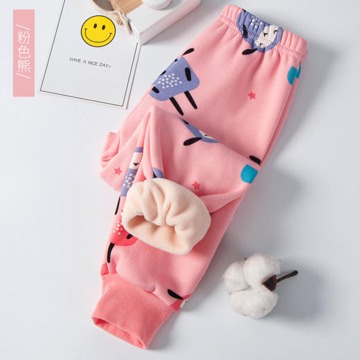 【加绒加厚❗️新款儿童保暖棉裤】采用保暖棉裤材质，并且时尚又实用。孩子在玩耍、上学、户外活动时都可以穿着它，打造潮流时尚形象的同时，给予你孩子全天候的保护。 商品图5