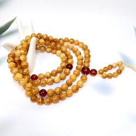 蜜蜡项链-老蜜蜡108佛珠9