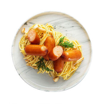 尊乐蜜汁风味香肠240g 脆皮烤肠鸡肉肠8根早餐火腿肠热狗肠烧烤食材 商品图6