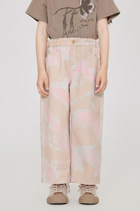 jnby  23年秋款  吸睛晕染宽松牛仔长裤  1N8E12740