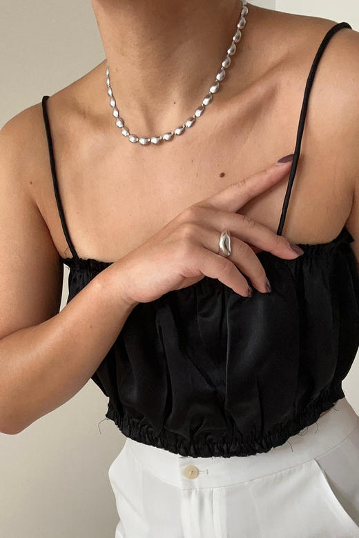 Viktoria Chan | AW2005 Sandy Cropped TOP [上衣]【HOLIDAY】 商品图1