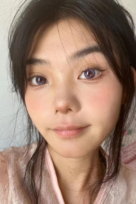 summerbaby 月抛美瞳 月亮紫 直径14.2mm着色13.6mm 商品图2