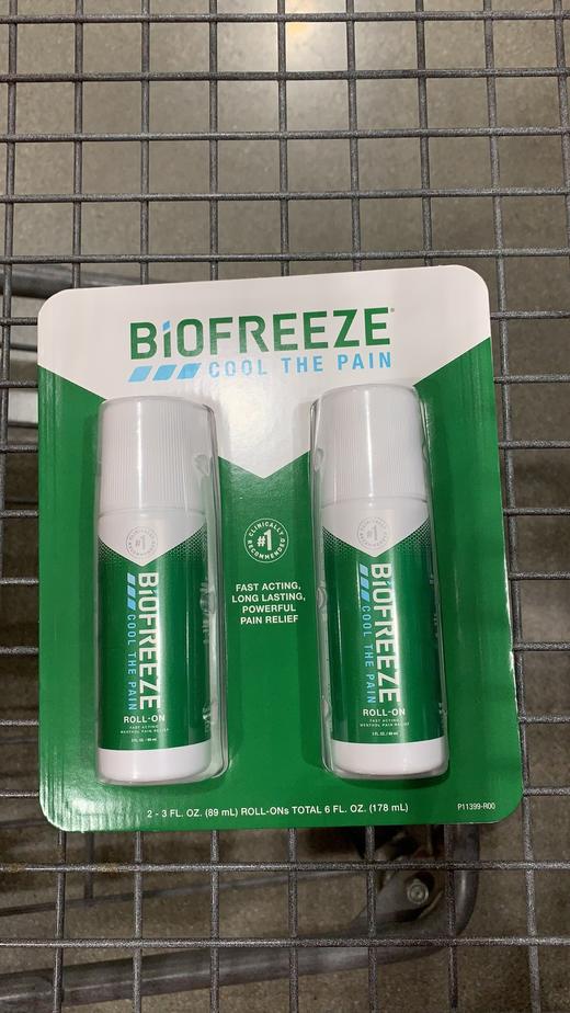 Biofreeze止tong滚珠,一套含有喷雾2支（总178ml）！美国代购，无中文标签，介意慎拍 商品图7