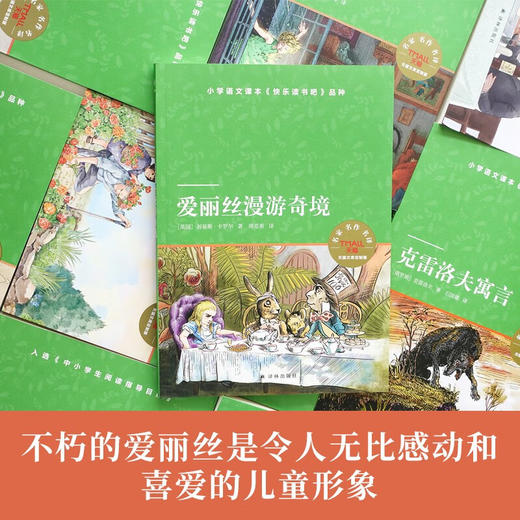 小译林中小学阅读丛书 爱丽丝漫游奇境 刘易斯·卡罗尔 著 儿童文学 商品图3