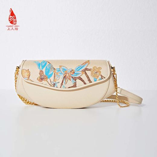 SAINTJOY/上久楷 宋锦斜背包 锦织玉叶 BWS23B0202 商品图0