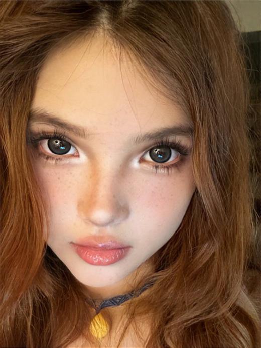 allecon 云朵泡泡黑 14.5mm 半年抛 含硅水凝胶 商品图3