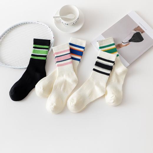 【49.9抢五双！中筒袜女】秋冬款加厚配鲨鱼裤袜子INS潮流百搭棉袜运动 商品图3