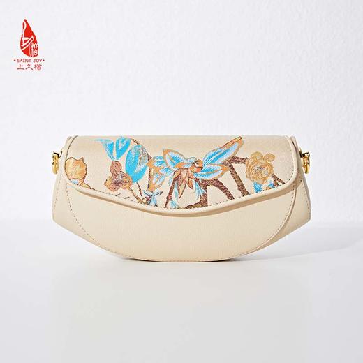 SAINTJOY/上久楷 宋锦斜背包 锦织玉叶 BWS23B0202 商品图10