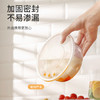 美丽雅 一次性饭盒圆形550ml*15套 打包盒碗食品级塑料可微波带盖 /厨具 /一次性用品 /一次性碗 商品缩略图5