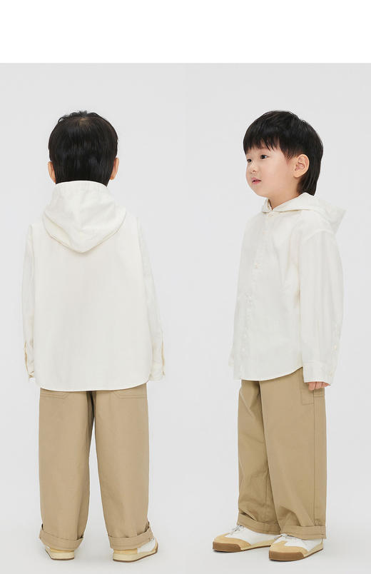 jnby  23年秋款  轻薄柔软宽松长袖衬衣 1N8210880 商品图7