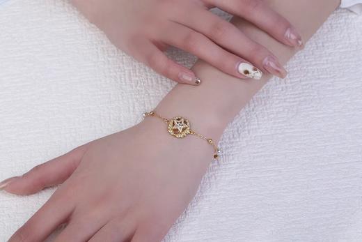 新款《守恋》执子之手  与子偕老    纯银手链  灵动闪耀 商品图8